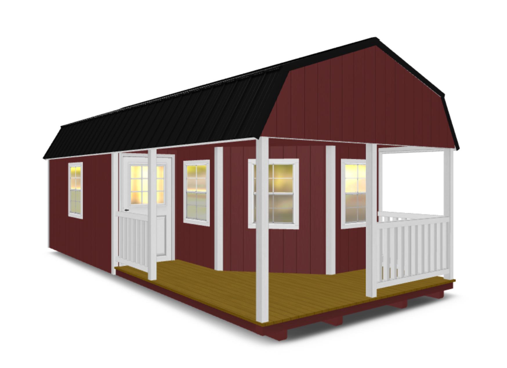 High Barn with Deluxe Porch