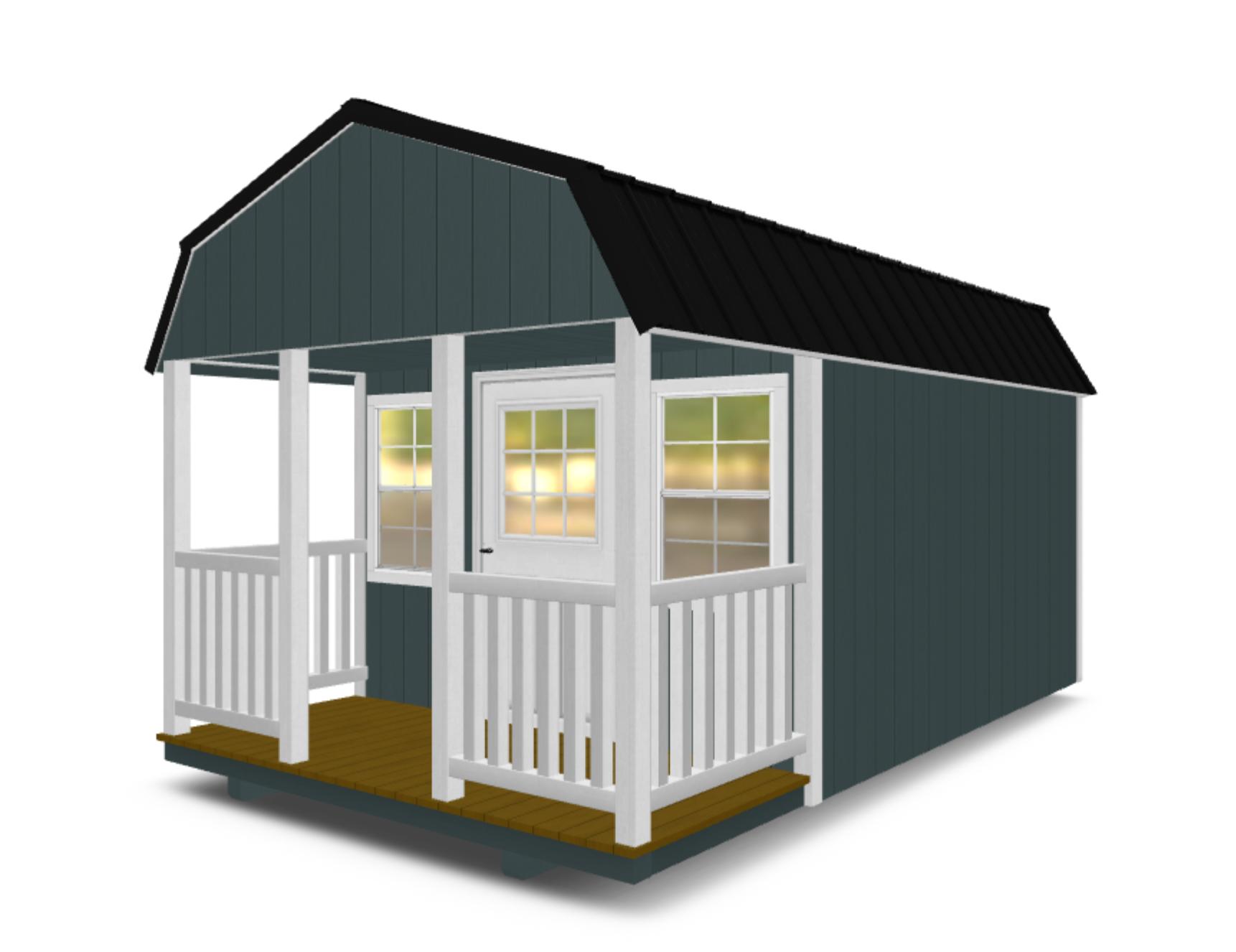 High Barn with Front Porch