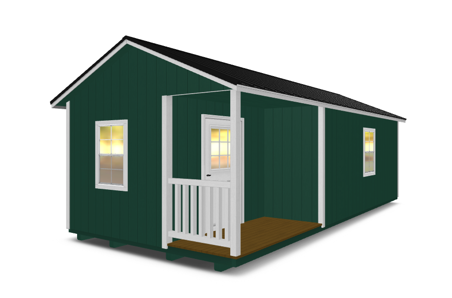 Ranch with Corner Porch