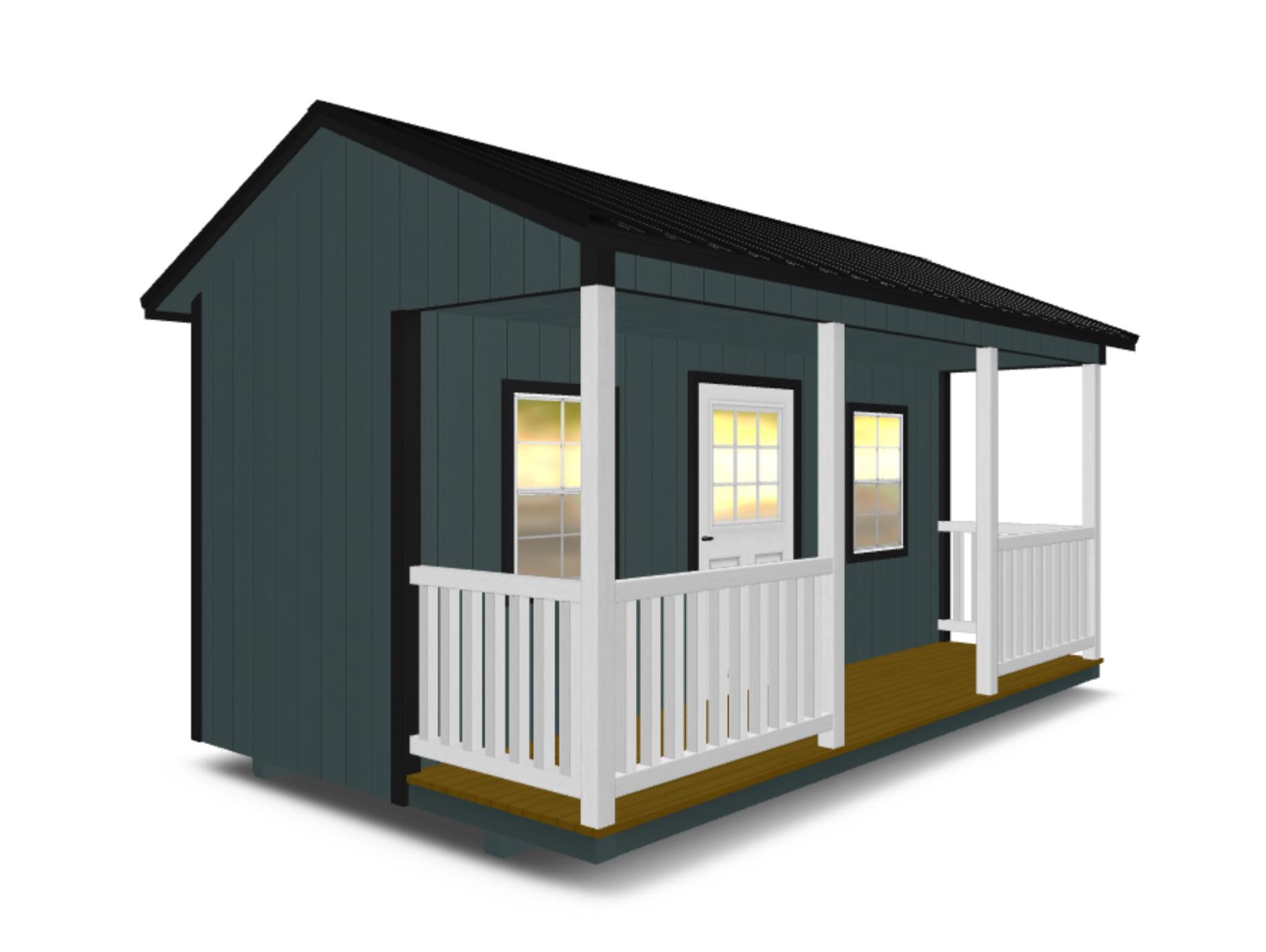 Ranch with Side Porch