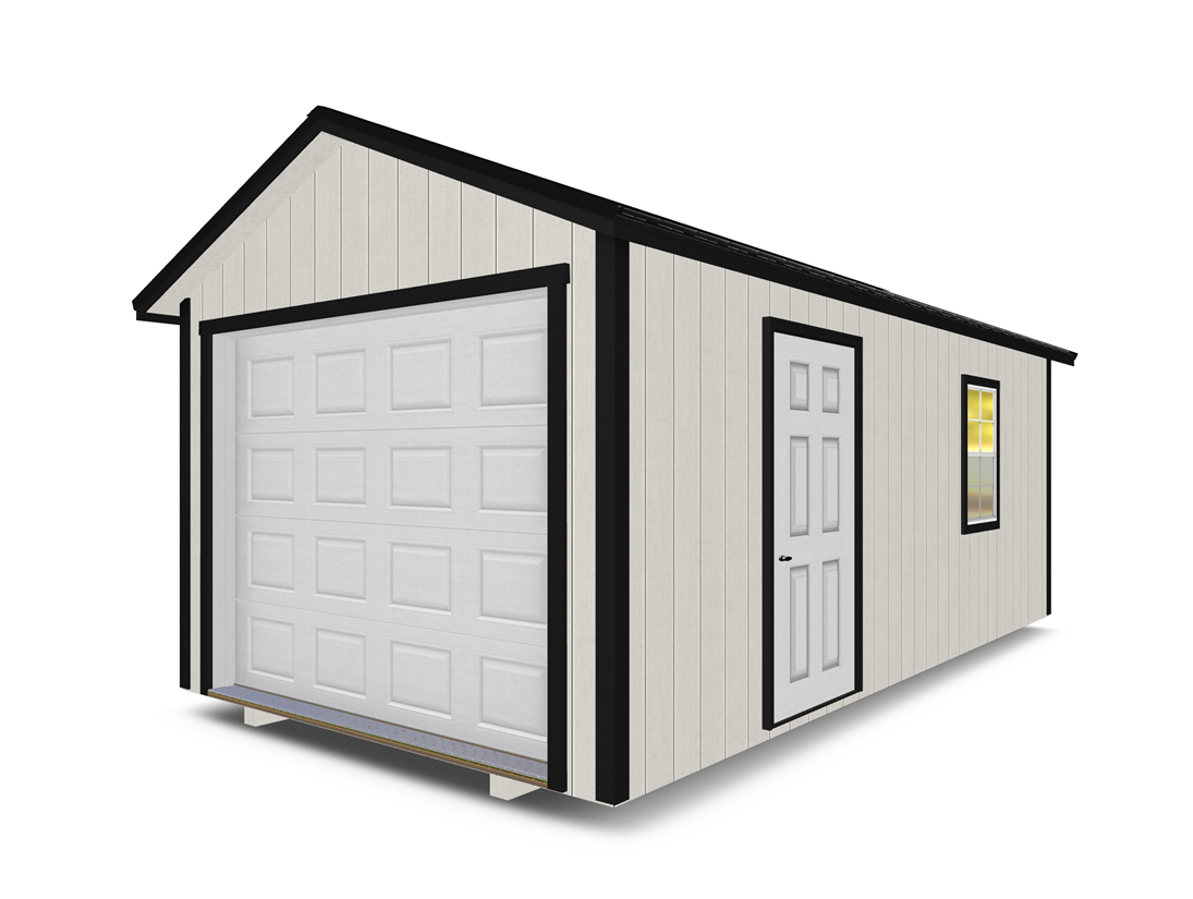 Single Car Gable Garage